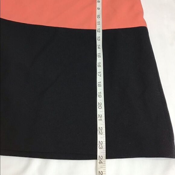 Kasper Color Block A-Line Suiting Knee Skirt Sz 12 - Picture 5 of 9